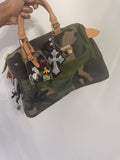 Custom Camo Charm Bag